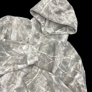 Abercrombie & Fitch Winter Camo Oversized Hoodie Soft Essentials Hoodie